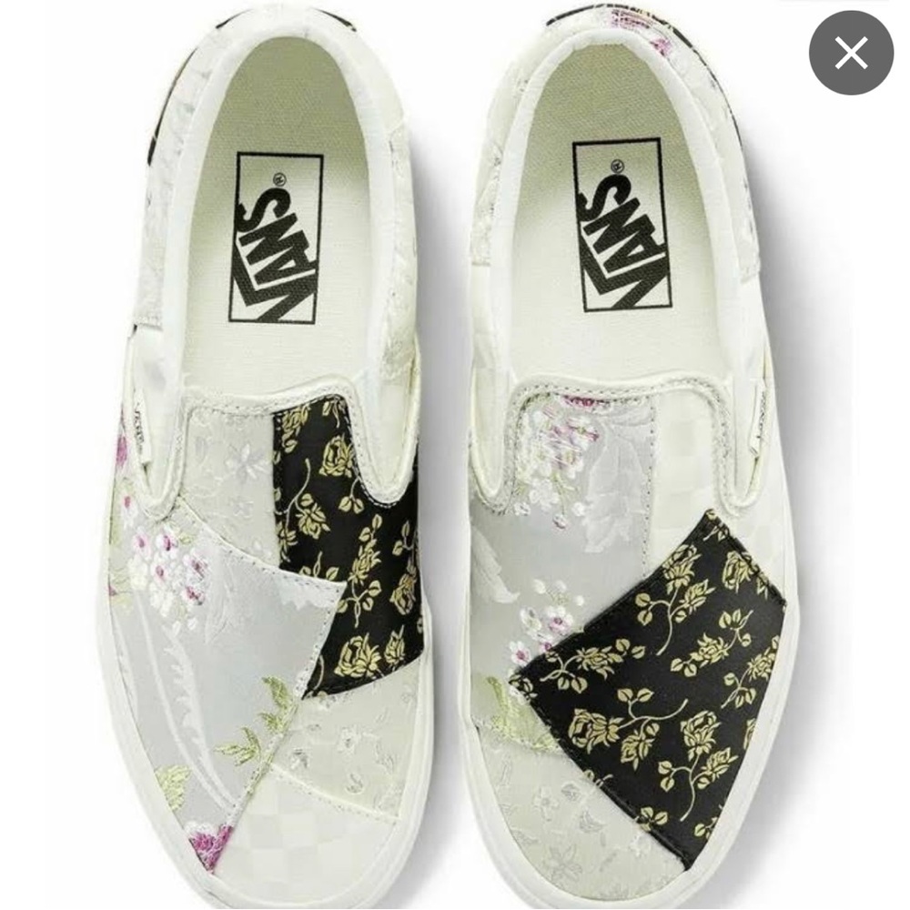 🚾Vans Brocade patchwork Slip-on sneaker🚾